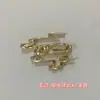 Color de aleación retención hecho a mano DIY accesorios antiguo Hanfu pasador abanico accesorios para el cabello tocado material Xiangyun
