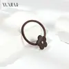 Elástico de Cabelo Flor de Strass em Acetato Estilo Francês Wjia para Mulheres, Elástico de Cabelo de Alta Elasticidade para Rabo de Cavalo, Elástico para Coque, Acessório de Cabelo