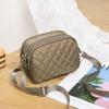 Bolso Pequeño Cruzado de Hombro para Mujer, Venta Directa de Fábrica, Modelo Nuevo 2025, Estampado con Logo, Moderno, Casual, Versátil, Bolso Bordado para Mujer