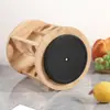 Personalizado Transfronterizo Medio Oriente Amazon Base Giratoria Vidrio Set de Botellas para Condimentos Estante de Madera para Condimentos Fabricante Venta al por Mayor