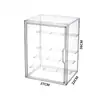 Vitrine de Acrílico Transparente Magnética Multicamadas Boneco de Figura Armazenamento de Grande Capacidade Suporte Armário de Armazenamento de Emblemas