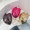Bolso Acrílico Exquisito de Forma de Corazón de Nicho, Simple y Elegante con un Toque de Lujo, Bolso Caja, Bolso Cruzado, Bolso de Mano