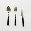 Set de Cubiertos de Acero Inoxidable para Camping al Aire Libre, Viajes, Cuchillo, Tenedor, Cuchara, Utensilios de Cocina, Vajilla para Cuatro Personas de Camping