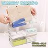 Caja de almacenamiento de escritorio de acrílico transparente multicapa, de alto nivel, para cosméticos, papelería, artículos diversos, ideal para dormitorio.