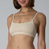 Bralette de Algodón con Escote Redondo de Algodón a Cuadros Ropa Interior para el Hogar Sin Costuras Sin Almohadillas en el Pecho Suave Alta Elasticidad Deportivo