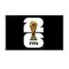 Copa Mundial 2026 en Estados Unidos, Canadá y México Bandera Personalizada Bandera de Apoyo para Aficionados Decoración para Animación Bandera Colgante Fabricante Transfronterizo Venta al por Mayor