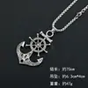 Collar Hip-Hop de Acero de Titanio Europeo y Americano para Hombre Marca de Moda Personalidad Callejera Marca Militar Colgante de Celebridad de Internet Cadena Larga para Suéter Joyería de Aleación