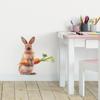 Fan Xi - Nuevo FX-F27 - Pegatinas decorativas de pared con diseño de conejo y zanahoria para habitación infantil, pasillo y comercial