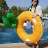 Suministro Exclusivo Transfronterizo de Camastros Acuáticos en Forma de U, Flotadores Inflables de Sirena Soñadora, Camastros Inflables de Frutas, En Stock