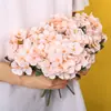 Ramo de Begonia Simulada de 5 Puntas, Boda de Azalea Simulada Decoración del Hogar, Ramo de Hortensia Simulada