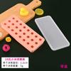 Forma de Bolo da Lua Bandeja de Gelo de Silicone Bolas de Gelo Esféricas Gelo para Tangyuan Bola de Gelo 5g Frasco de Cera Tira de Gelo de Açúcar Bandeja de Gelo Espessada
