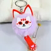 Nuevo Llavero Colgante Creativo de Bola Peluda para Gato Lindo Exquisito Regalo Gato de la Suerte Bola de Pelo Adorno Pequeño para Bolsa