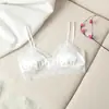 [Procesamiento y Personalización] Sujetador Invisible de Seda Francesa Nuevo Sujetador de Seda de Morera Sin Aros Lencería Sexy de Encaje