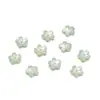 11mm Colorido Mini Perla ABS Flor de Cinco Pétalos Base para Pulseras Hechas a Mano DIY y Accesorios de Cadena para Teléfono Materiales al por Mayor