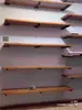 Estante de Parede com Prateleiras de Madeira Maciça, Rack de Armazenamento para Sala de Estar, Rack de Armazenamento para Cozinha, Prateleira de Parede, Suporte para Pendurar na Parede