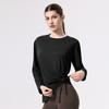 Ropa de Yoga para Otoño e Invierno Blusas para Mujer de Manga Larga Secado Rápido Deportivas Holgadas Fitness Pilates Ropa de Entrenamiento Transfronteriza Nuevo Estilo
