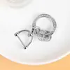 Chaveiro de Carro Cheio de Strass Quente Chaveiro de Casal Pingente de Bolsa Anel de Chaveiro de Diamante DIY