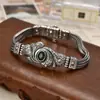 Nova Pulseira Bali Prata Esterlina 925 Pedra Preciosa Estilo Retrô Seiko Palácio Nicho Inovação Nepal Índia Atacado