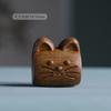 Fábrica de atacado contas de barril de gato de sândalo artesanais faça você mesmo texto contas de jogo acessórios corrente de celular chaveiro bolsa pingente