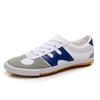 26 Zapatos Personalizados de Lona Blanca para Voleibol de Primavera y Verano, Zapatos de Entrenamiento, Zapatos de Artes Marciales, Zapatos para Ejercicio Matutino, Zapatos de Lona Individuales para Estudiantes Hombres y Mujeres