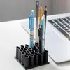 Porta-Canetas Armazenamento Porta-Canetas Ondulado Escritório Dormitório Mesa Pomada Xadrez Pincel de Maquiagem Suporte de Armazenamento Multifuncional
