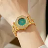 Relógio de Pulso Weiying Novo Bracelete de Liga para Mulheres Cheio de Estrelas Quadrado com Pedras Strass Embutidas Bracelete Cubano Relógio de Quartzo Fashionável Atacado