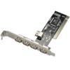 Tarjeta de Expansión Pci a Usb2.0 Tarjeta de Expansión USB para Placa Base de Computadora de Escritorio 4 Puertos Chip Nec Sin Controlador