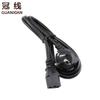 Cable de alimentación con enchufe estándar europeo, cola de pin, cable para computadora, enchufe europeo de CA, cable de alimentación para computadora de escritorio estándar europeo