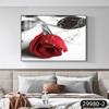 Pintura decorativa para dormitorio, moderna y sencilla, para colgar junto a la cama, nuevo estilo, para fondo de dormitorio principal, gran tamaño, luz, lujo, pintura mural de alto nivel.