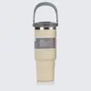 Estilo Americano Sencillo/Doble Bebida Portátil para Coche Taza de Acero Inoxidable con Aislamiento al Vacío Taza Cubo de Hielo para Coche Portátil para Exteriores Nuevo Modelo