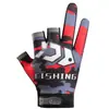 Guantes de Pesca con Dedos Expuestos para Hombres y Mujeres en Primavera y Verano, Protección Solar, Transpirables, Antideslizantes, de Secado Rápido, Resistentes al Desgaste, Versátiles, Pesca en Roca, Exteriores de Otoño