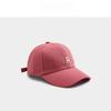 Internet Celebrity Cap Mulheres ins Letras da moda All-match Primavera e Verão Estilo Coreano Mostrado Rosto Pequeno Estilo Japonês Casual Sunshade Boné de Beisebol Masculino