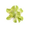 Nuevo y Caliente Horquilla Doble de Orquídea Bohemia Flor para el Cabello de Vacaciones en la Playa Horquilla de Flor Artificial Accesorios para el Cabello Pinza Lateral para Mujeres