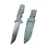 Cuchillo Recto para Exteriores, Pesca Táctica, Defensa Personal, Camping, Cuchillo Portátil, Alta Dureza, Cuchillo Afilado para Exteriores, Cuchillo Afilado, Cuchillo de Supervivencia