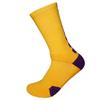 Meias Esportivas Cano Alto com Sola de Toalha, Meias Elite de Basquete Felpudas Espessas Antiderrapantes, Meias Altas Masculinas para Uso em Basquete