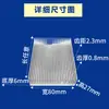 Disipador de calor de perfil de aluminio Máquina CNC de alta potencia Aletas electrónicas Aleación de aluminio Placa de aluminio Aleta de alta densidad Diente Radiador