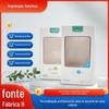Linha de dados caixa de embalagem de papelão branco dobrável caixa de janela caixa de janela produtos eletrônicos de telefone móvel linha de dados caixa de embalagem