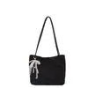 Bolso de mano nuevo de lunares para mujer, bolso de hombro de gran capacidad, lindo estilo femenino para el trabajo, bolso ligero y moderno para mujer