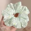 Goma para el pelo casual estilo francés para mujer, elegante tamaño grande para coletas bajas, accesorio para el cabello de alta gama