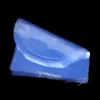 Bolsa Termoencogible de PVC Transparente Azul, Película Plástica Cosmética, Película Termoencogible, Película Selladora de Plástico, Bolsa a Prueba de Polvo, Bolsa Curva al por Mayor