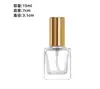 Botella de Perfume Mini Portátil Botella Pequeña de Spray para Viaje 10ml Botella de Spray de Niebla Fina a Presión con Tapa Botella de Muestra Logo
