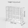 Soporte para Pelotas de Tenis de Mesa Transparencia Alta Soporte Caja de Bolas de Golf Soporte de Exhibición para Colección Caja de Exhibición Acrílica para Bolas Numeradas