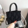 Bolso bandolera portátil para mujer, de gran capacidad, estilo vaquero moderno, combinable con todo, pequeño y cuadrado, para desplazamientos diarios, 2023