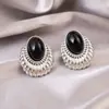 Clips para Orejas de Perlas Sin Perforaciones, Clips de Alta Gama para el Cartílago de la Oreja, Pendientes de Lazo, Elegantes Ganchos para Orejas, Pendientes Cuadrados de Lujo Ligero al Mayoreo