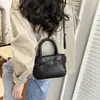 Bolsa Nova Estilo Primavera 2026, Bolsa Quadrada Pequena Estilo Coreano Tendência e Fashion, Bolsa de Ombro Transversal para o Dia a Dia de Trabalhadores de Escritório
