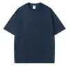 Camiseta Personalizada, Algodón Puro, Hombro Caído, Peso Pesado, Manga Corta, Unisex, Corte Holgado, Cuello Redondo, Camiseta Base, Marca de Moda, Camiseta Personalizada Oversize