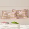 Funda de almohada de algodón puro, Par de algodón, Funda de almohada de gasa de dibujos animados, Antideslizante, Anticaída, Funda de almohada para el hogar, Paquete individual