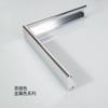 Perfil de aleación de aluminio de arco de alto espesor marco de fotos de póster líneas decorativas de aleación de aluminio marco exterior de pasillo montaje de marco de fotos grande