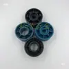 Rueda de nylon para carretilla de trabajo 65 mm rueda motriz rueda impulsada rueda intermedia Línea de conveyor 80 mm cabeza y cola azules