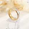 Anillos de Acero de Titanio de Lujo Ligero Japoneses y Coreanos para Hombres y Mujeres, Anillos de Pareja Sencillos de Acero Inoxidable Incrustados con Diamantes, Regalos de Joyería Transfronterizos